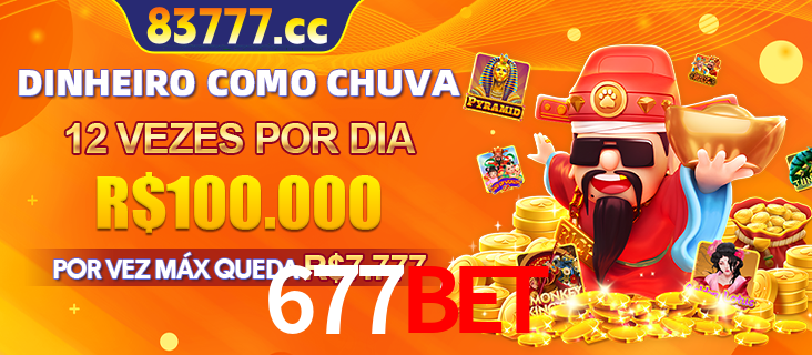 Banner do programa de recompensas Recomende para amigos do 677bet, detalhando os bônus por convidar amigos, com prêmios que chegam a R$288.888.
