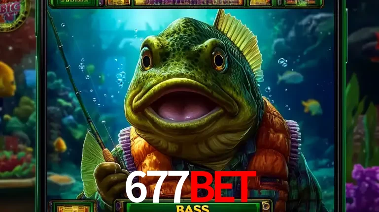Personagem de peixe pescador do popular jogo de slot com tema de pescaria, uma das emocionantes opções de caça-níqueis para jogar e ganhar no cassino 677bet.